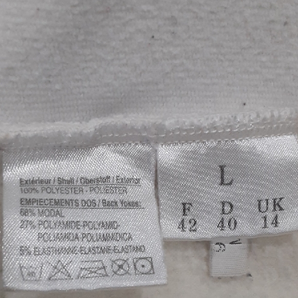 Aigle Women's Cream Vest with Black Trim - Picture 7 of 7